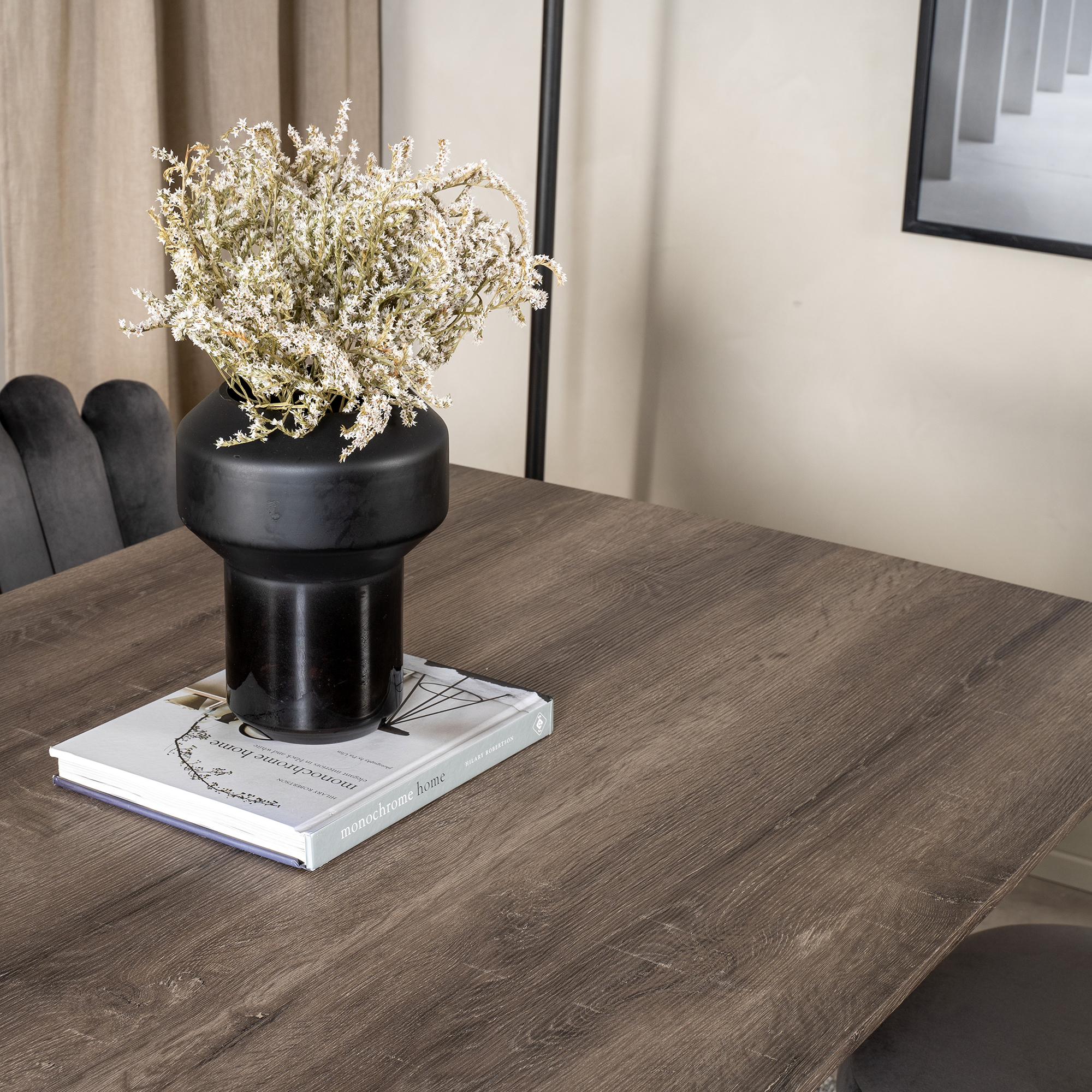 Matgrupp furniture/fashion Madde med 6 Limhamn Light Stolar