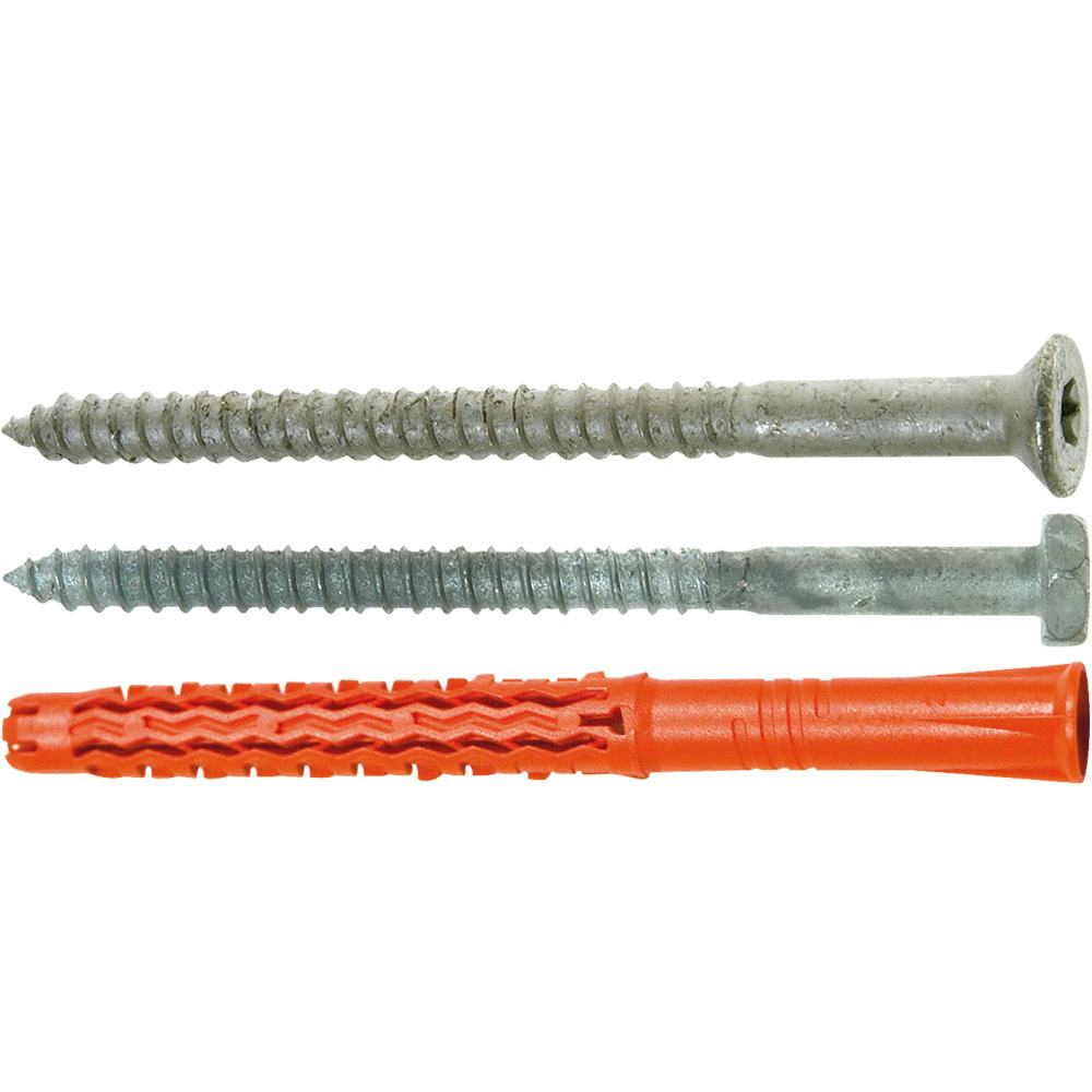 Fasadplugg Gunnebo Fastening 10 mm Varmförzinkad