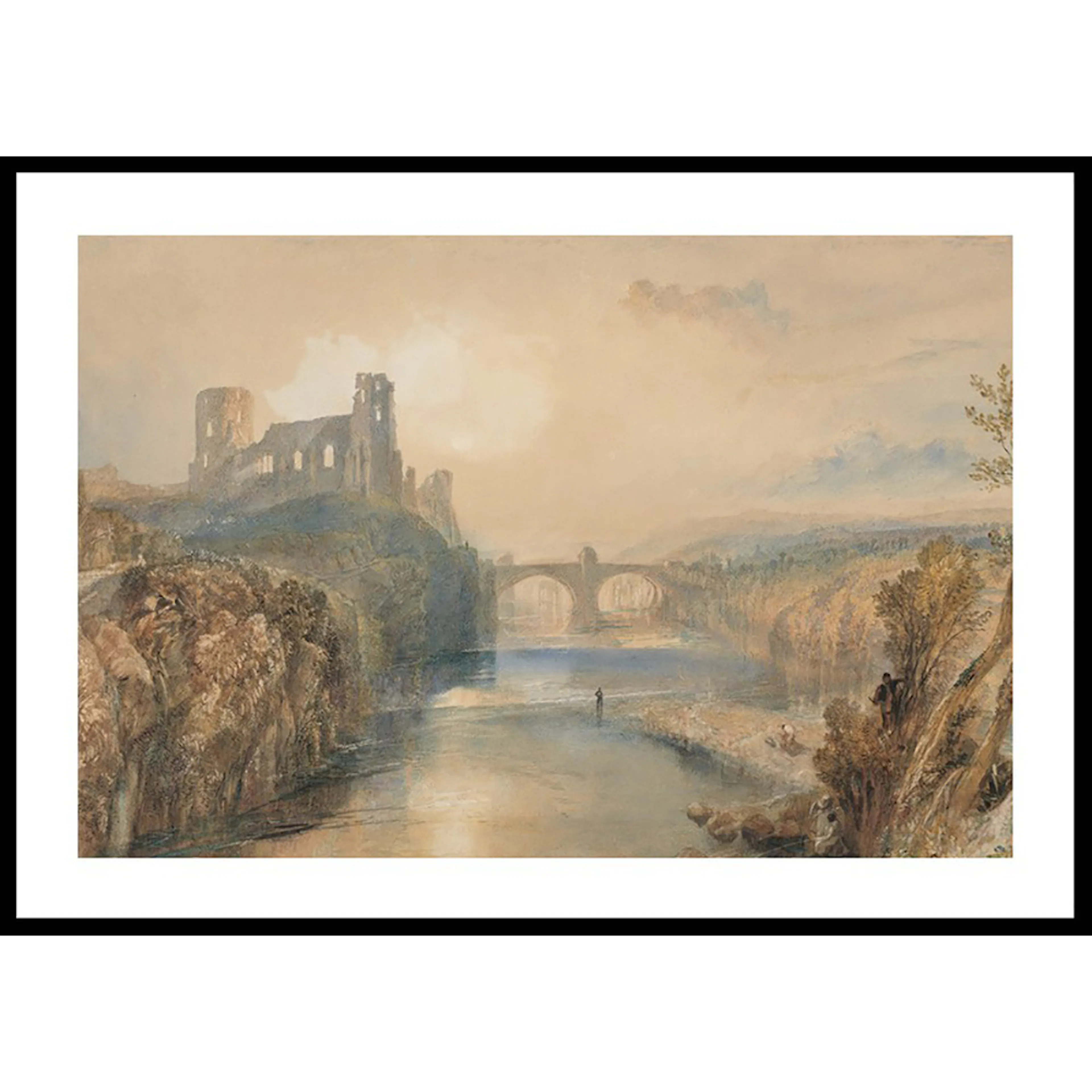 Poster Gallerix Barnard Castle By Joseph Mallord William Turner