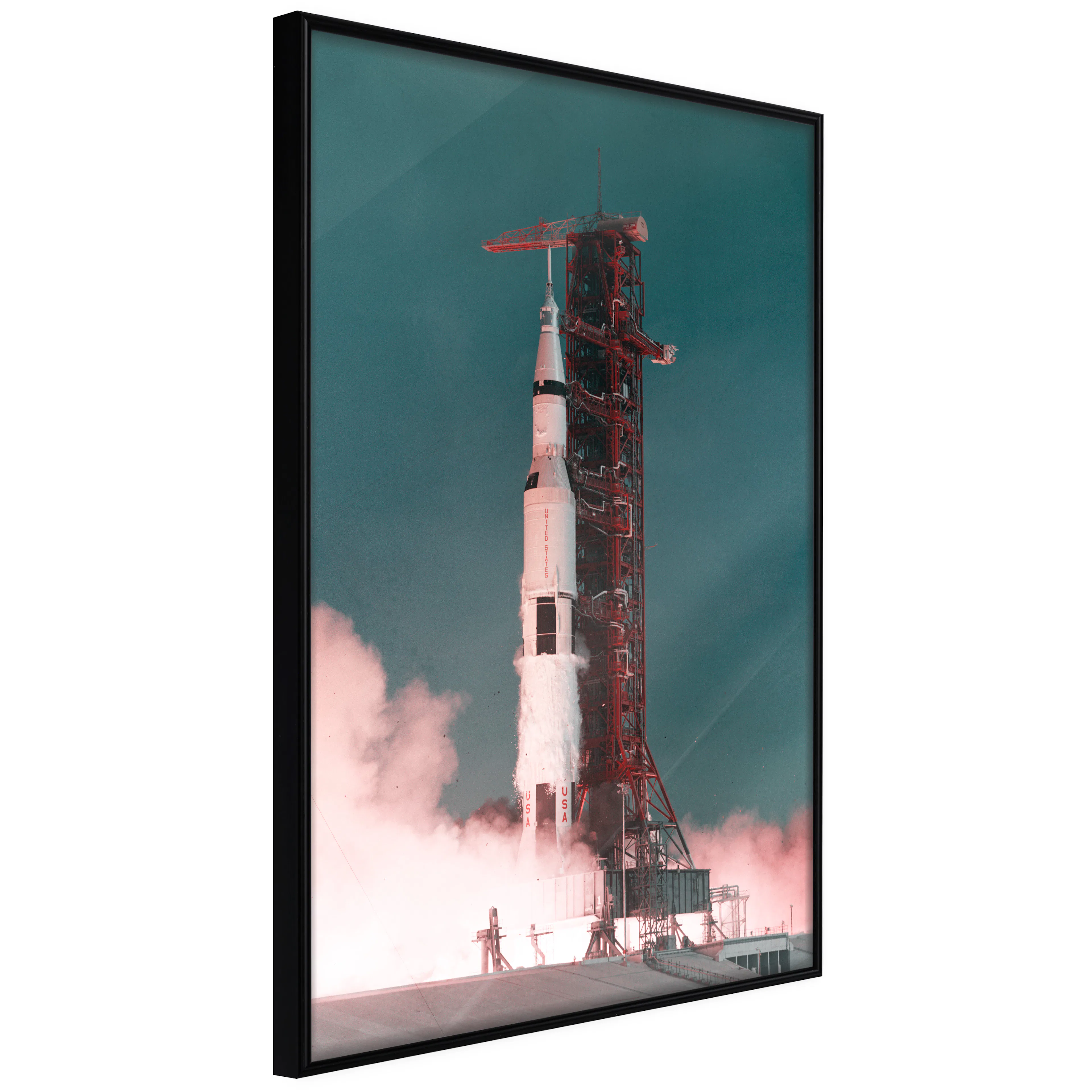 Affisch - Big Start [Poster] 40x60 Svart ram, 40x60 cm
