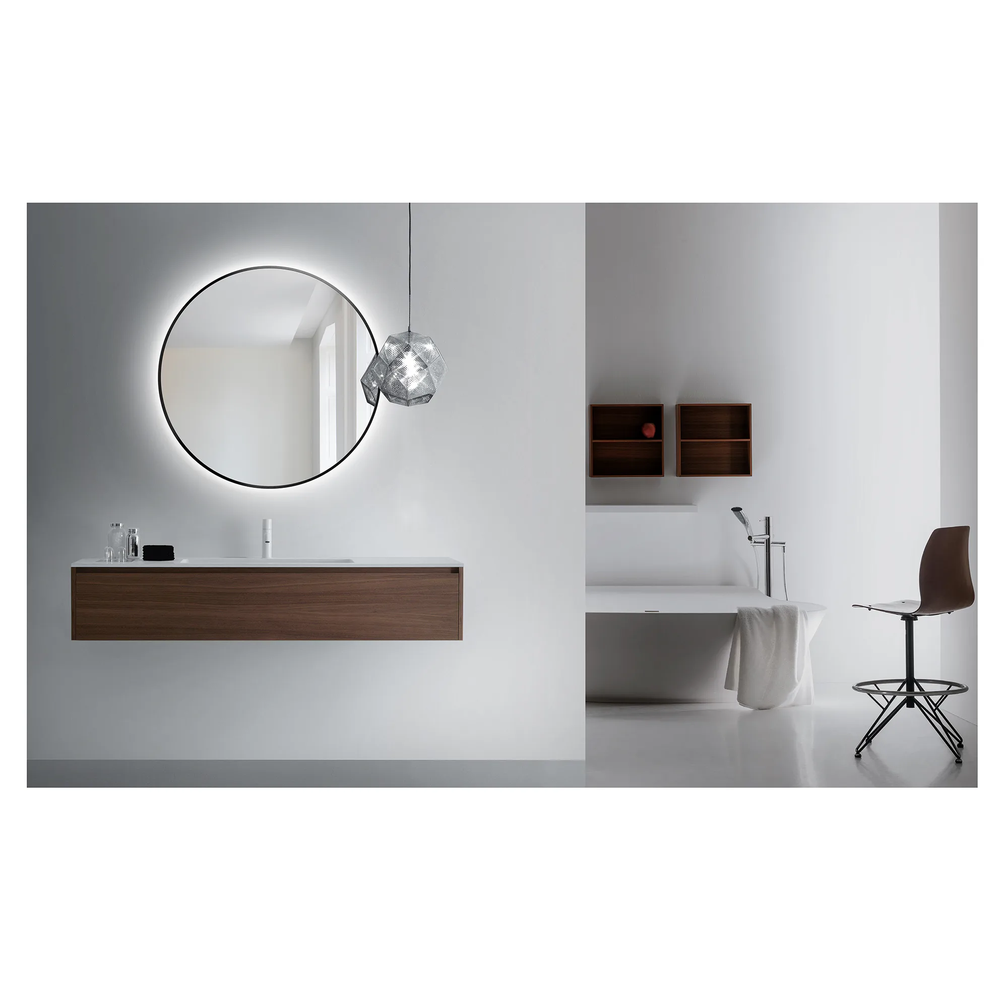 Mirror Bathlife SPIRA 120/C1 ECO (MBMS) Aluminium 1200 mm