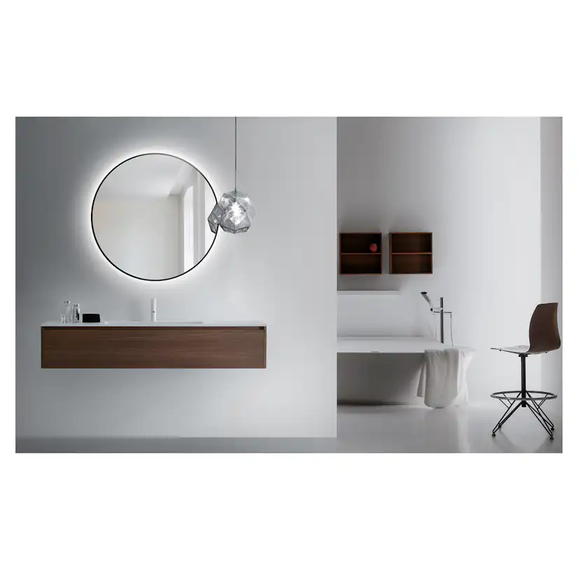 Spegel Bathlife Spira med LED Belysning