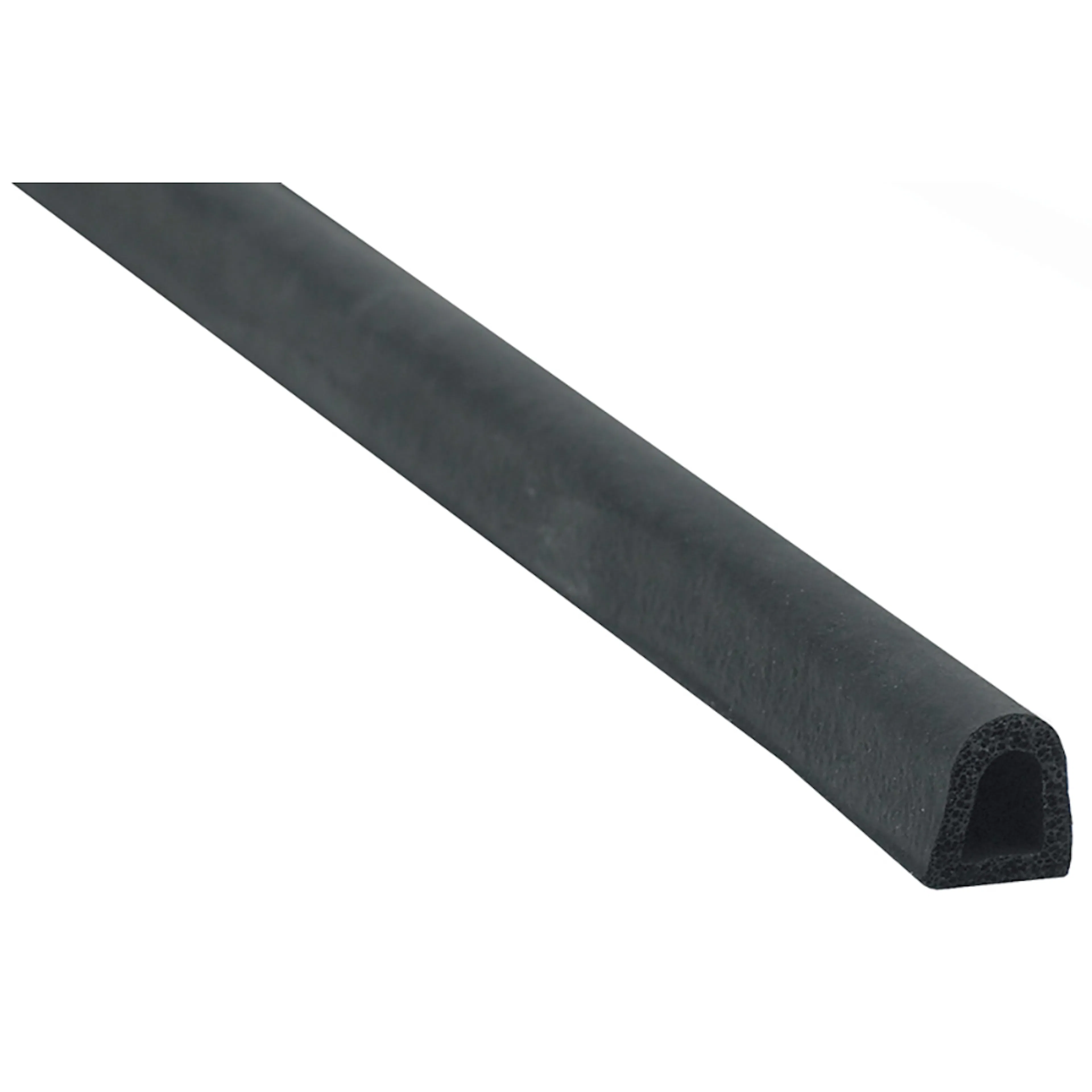 KP D-list 8x8  sjh, svart 8 m/frp 8x8 mm