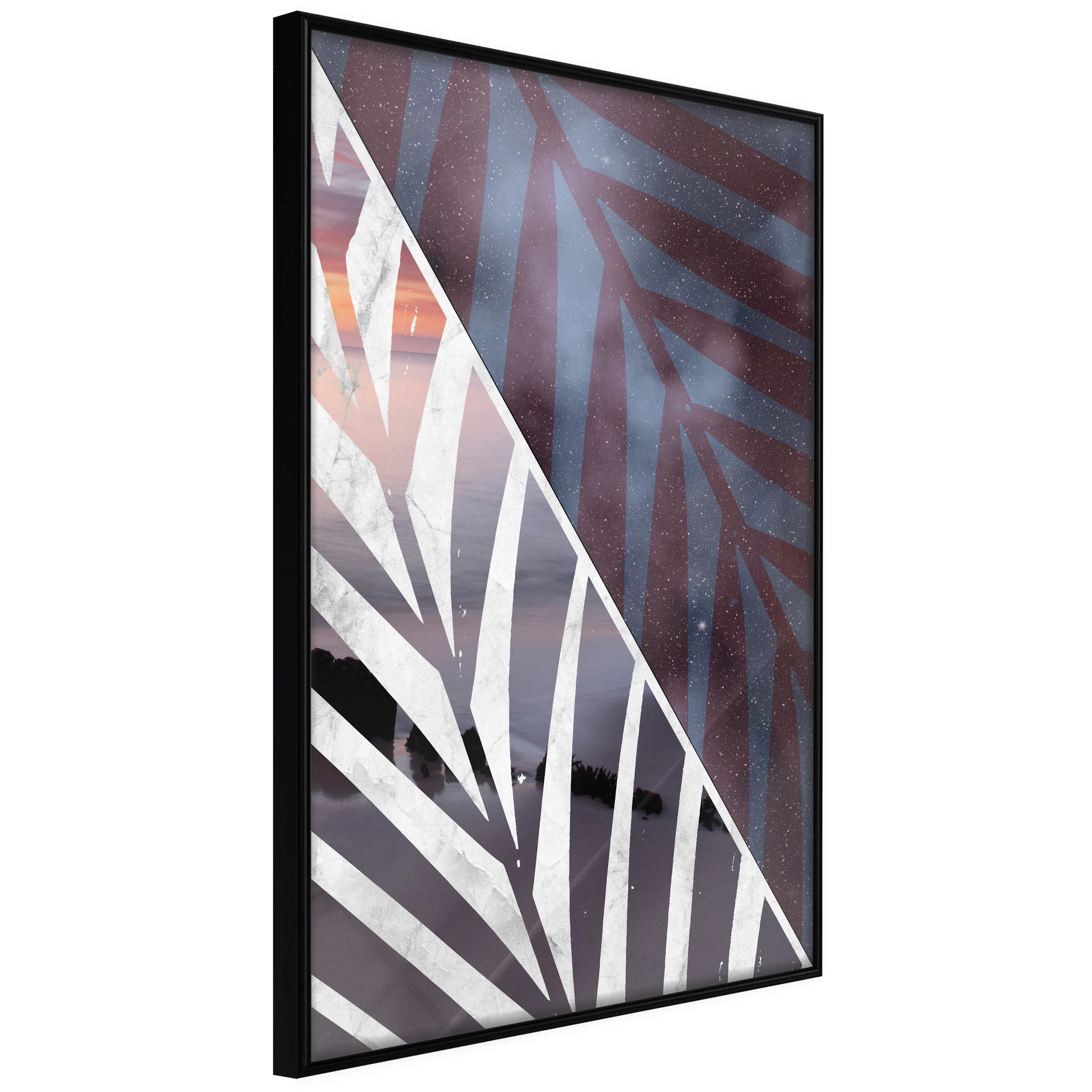 Affisch - Tropical Day [Poster] 40x60 Svart ram, 40x60 cm