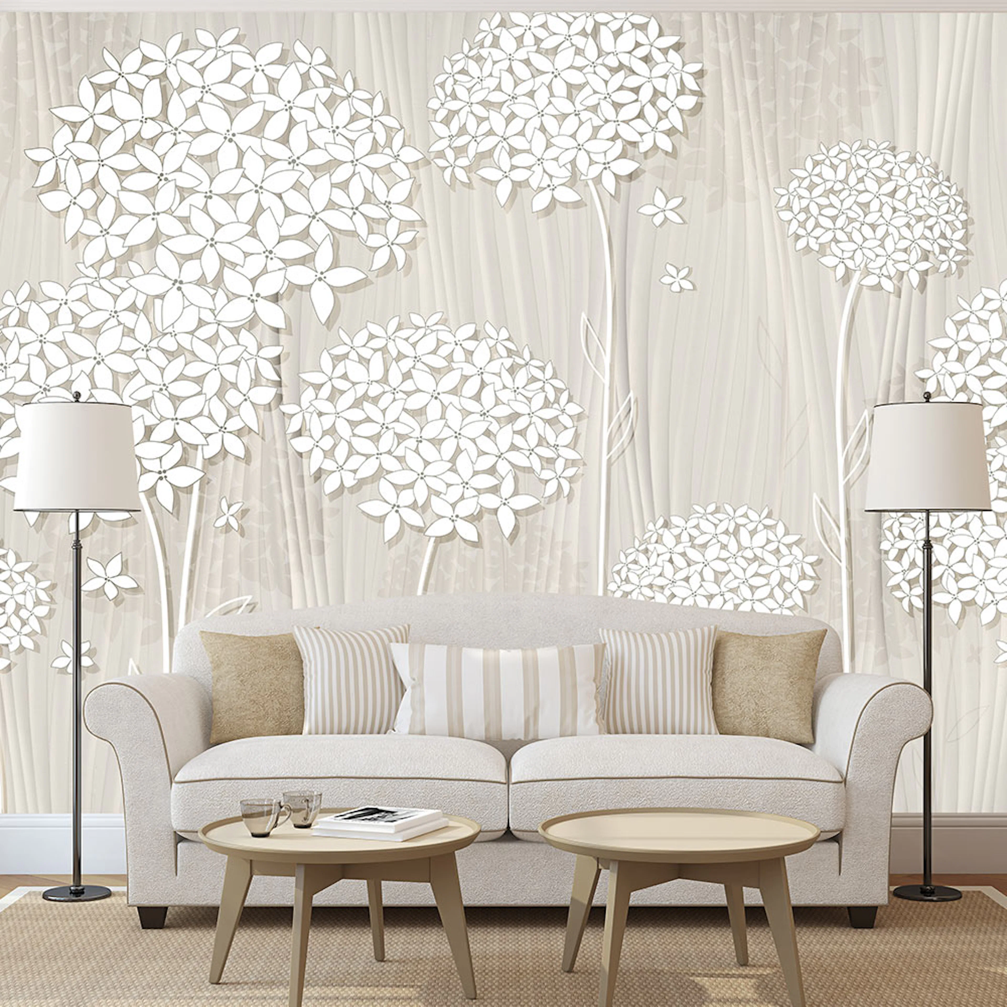 Fototapet Arkiio Creamy Daintiness
