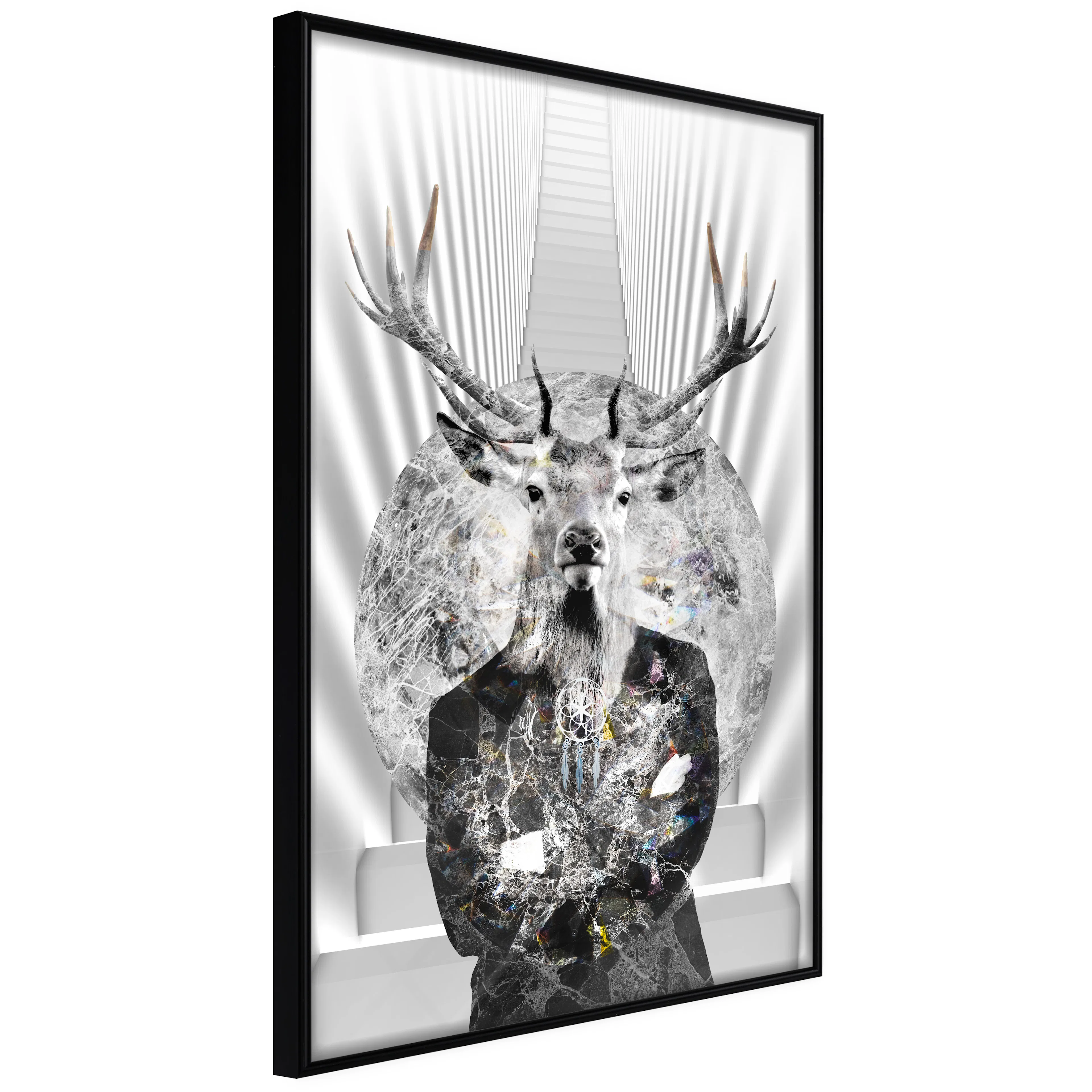 Affisch - Hern [Poster] 40x60 Svart ram, 40x60 cm