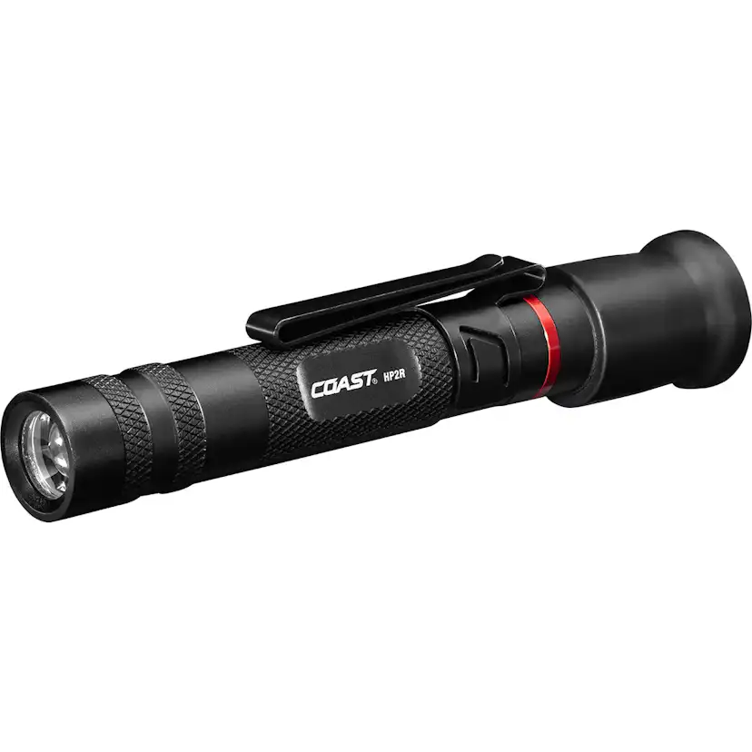 Ficklampa Coast Uppladdningsbar Hp2R Inspektionslampa Med Fokus Och Bitbit