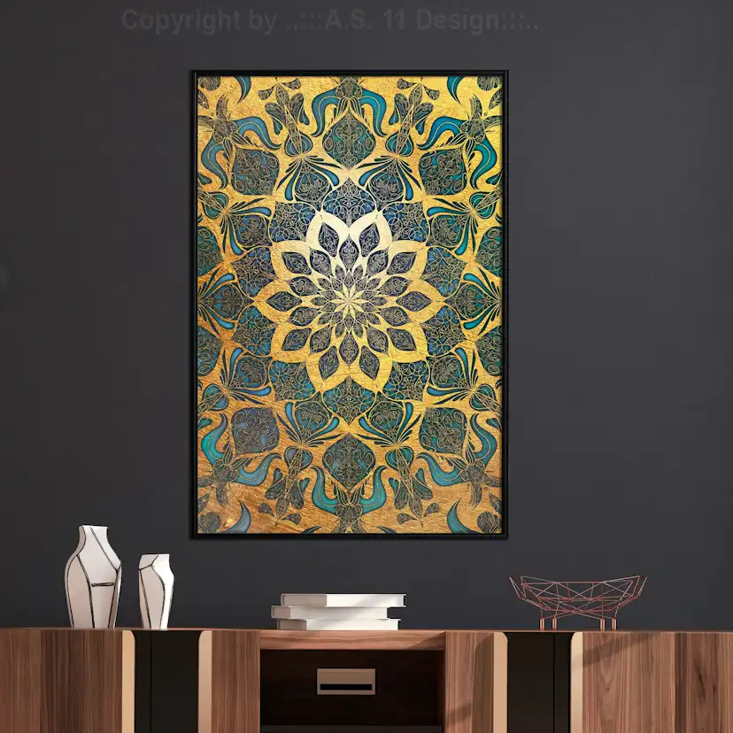 Poster Artgeist Affisch Gold of India