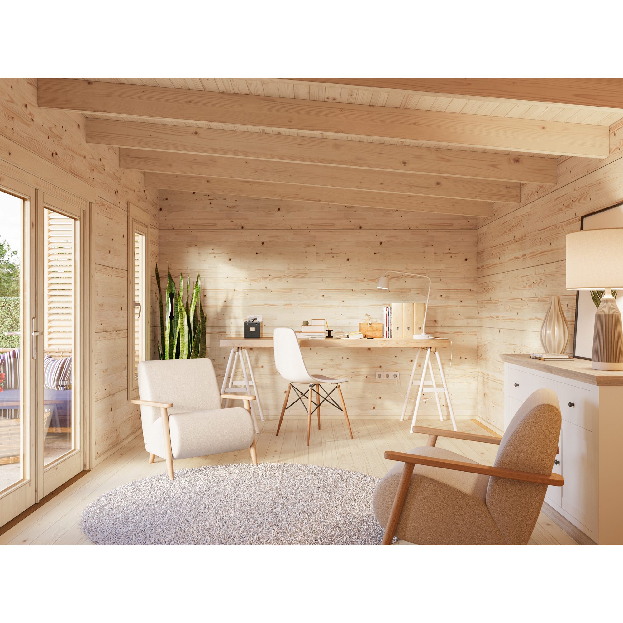 Grace 14,5 m2 PNT7042A1 Ljusgrå/Antracit