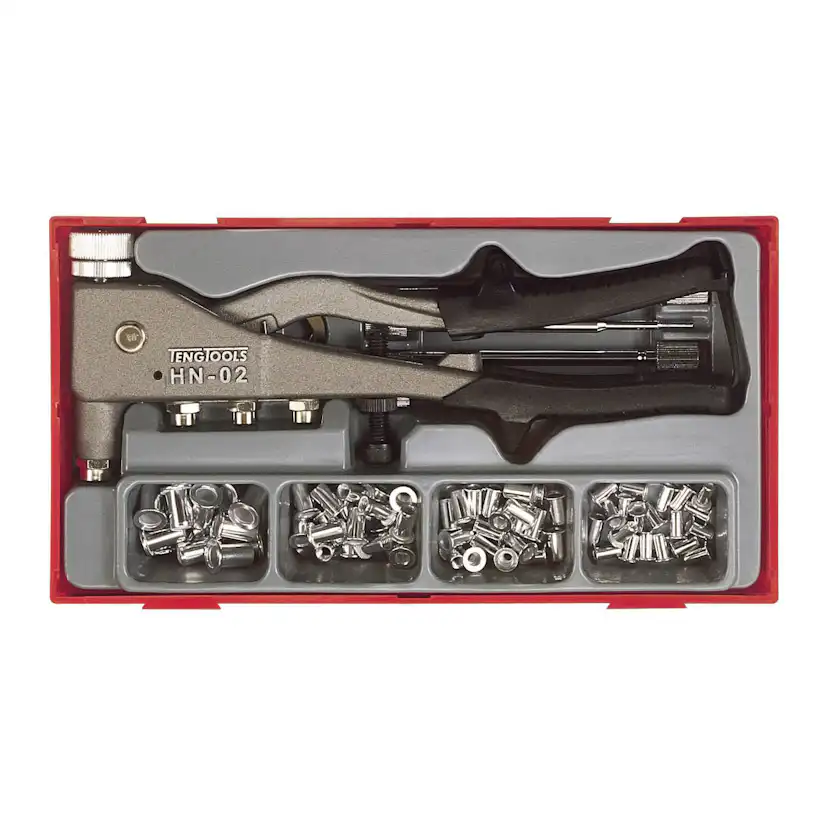 Blindnitmuttersats 81 delar Teng Tools TTNR81