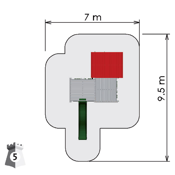 Klätterställning Hy-Land Projekt 5