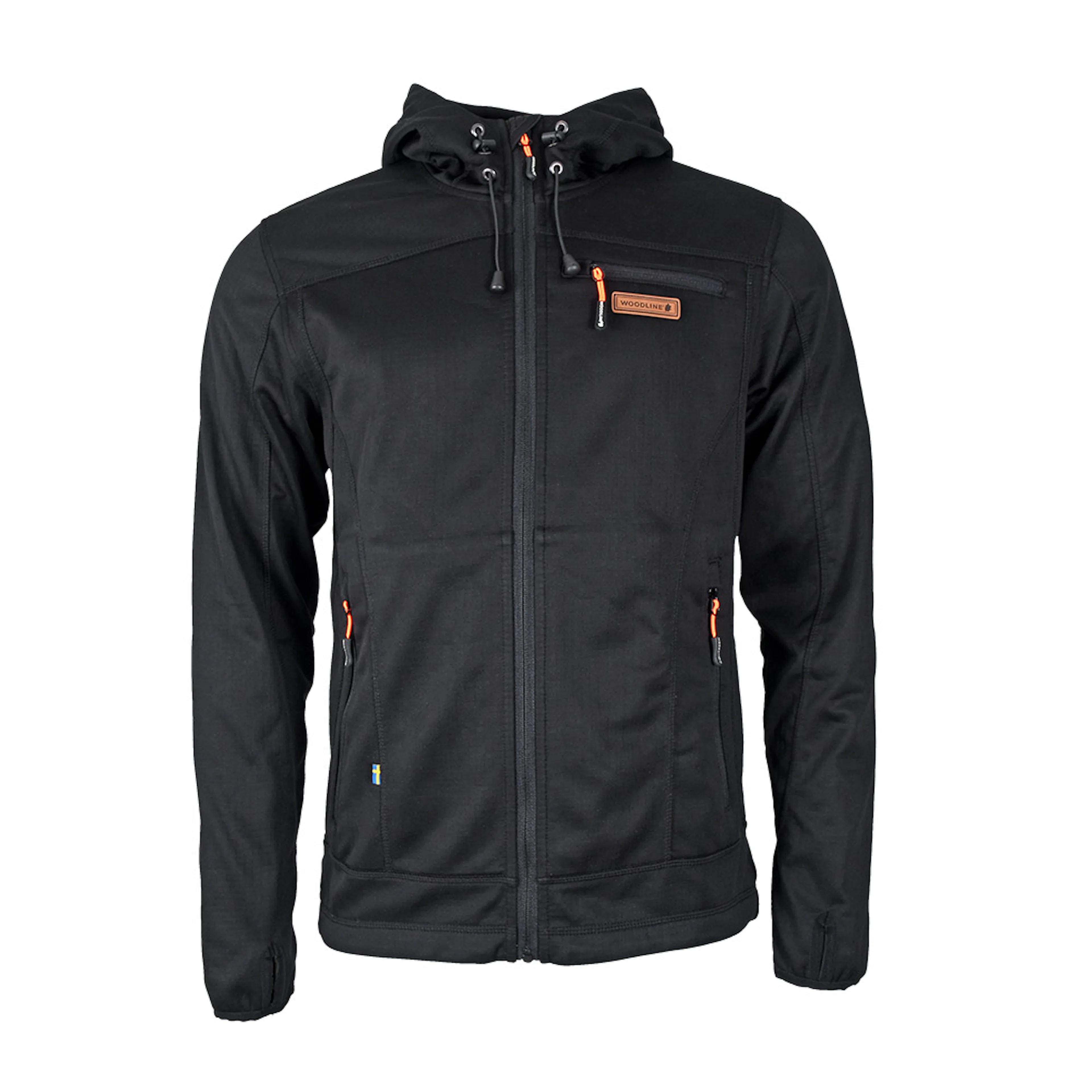 Woodline Fleecejacka Optima Svart M Storlek: M
