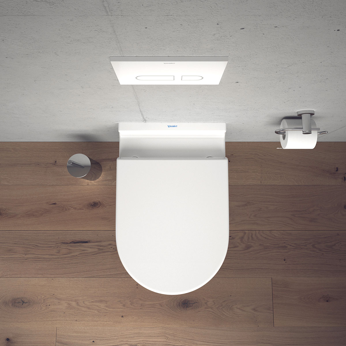 Vägghängd Toalettstol Duravit Starck 3 222509 utan Toalettsits