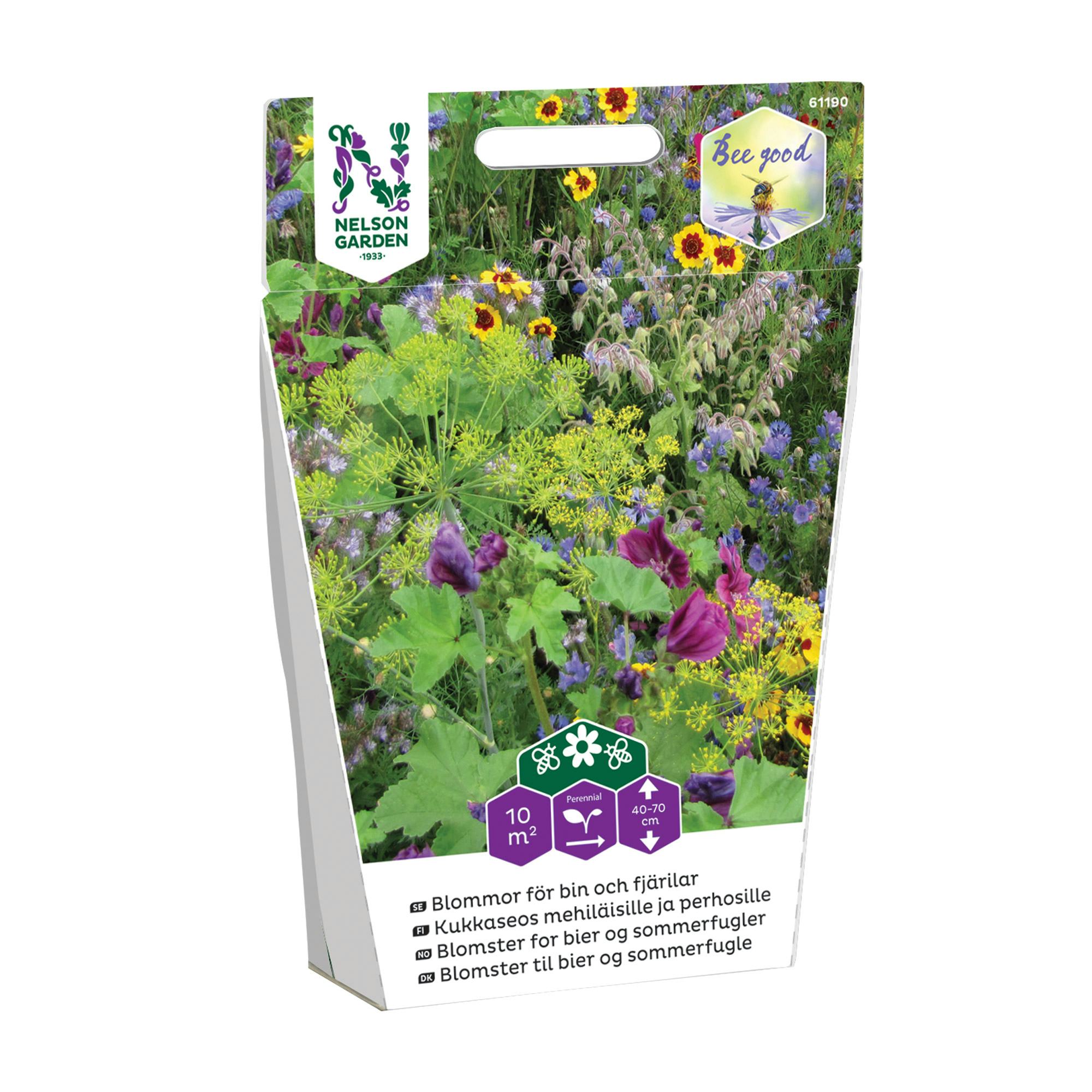 Blomblandning Nelson Garden Trädgårdsblommor med Blandade Färger