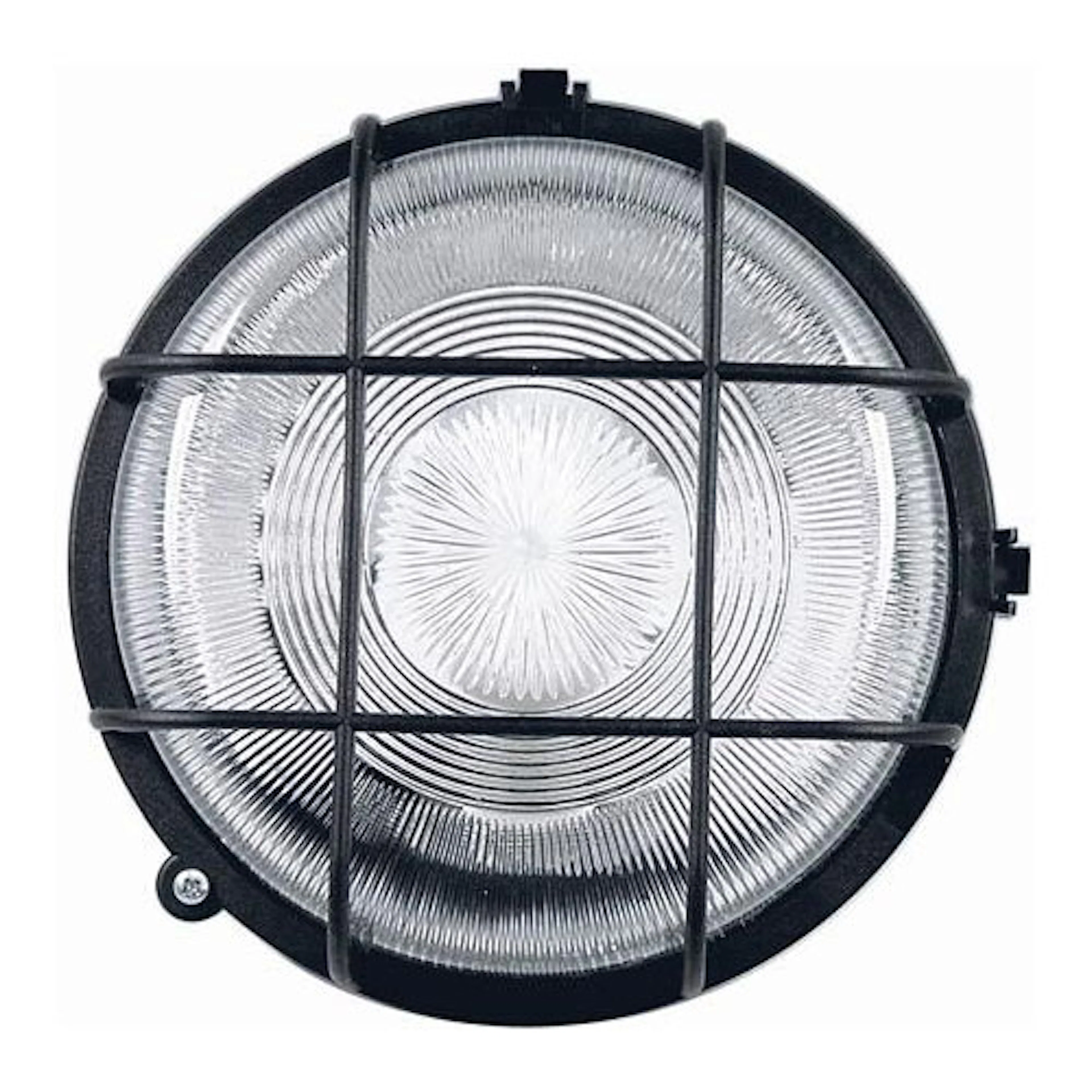 Gallerarmatur Malmbergs Rund Svart 100w