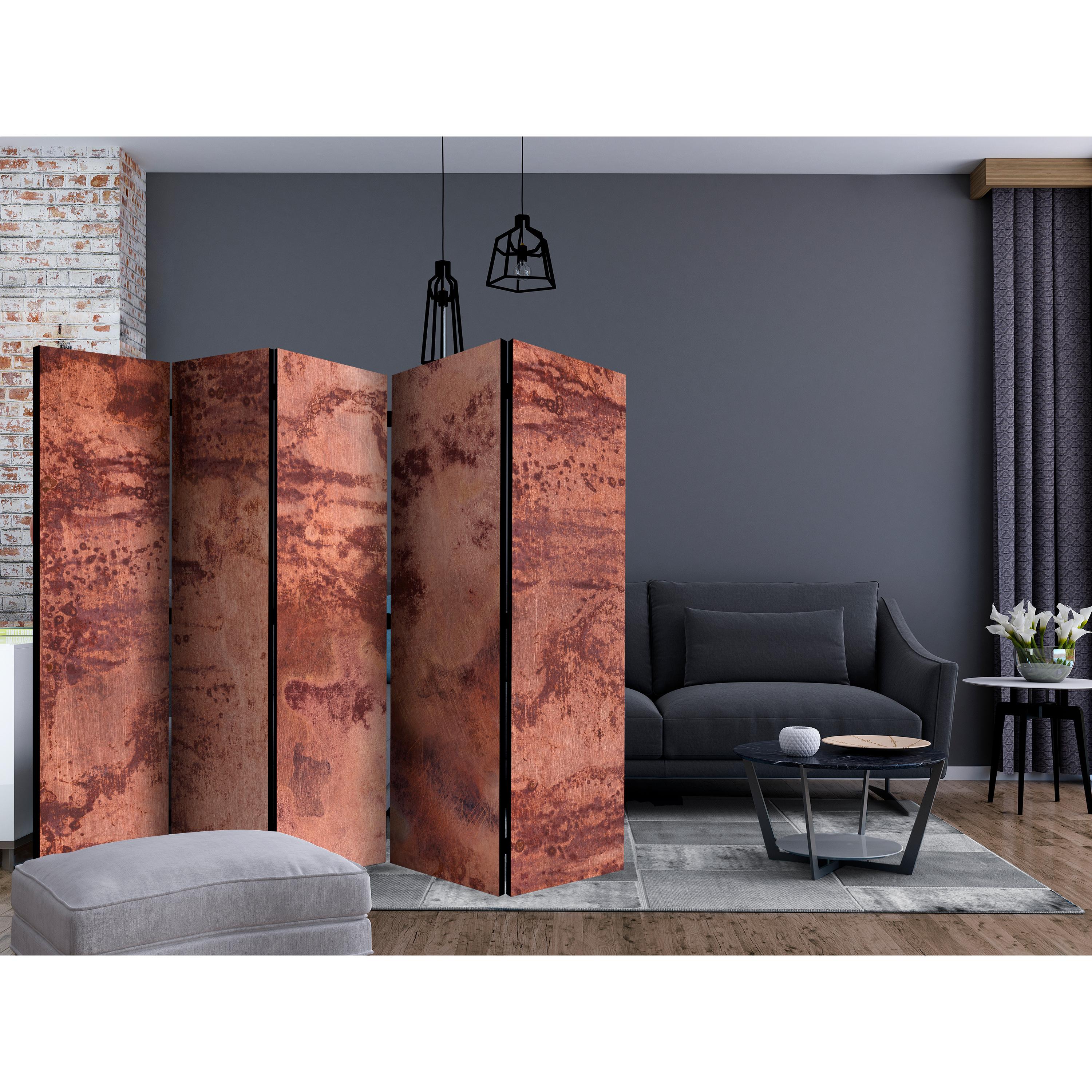 Rumsavdelare Arkiio Red Metal Sheet II 225x172 cm