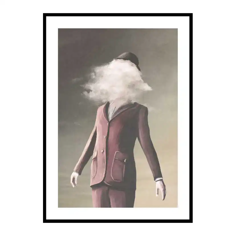 Poster Gallerix Head In Clouds