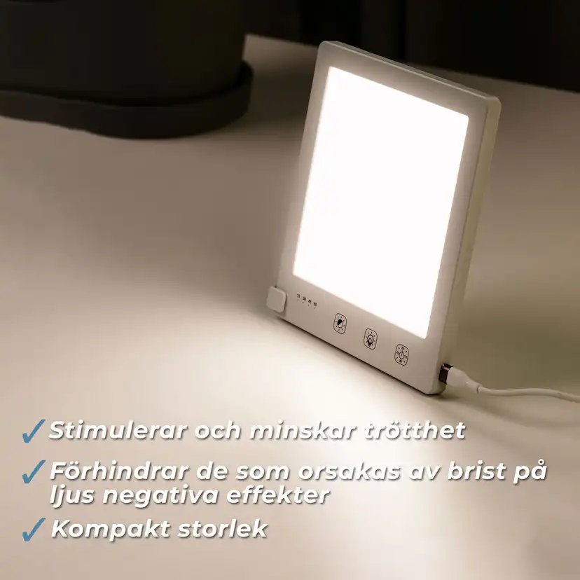 Ljusterapilampa Lykke Pro 1000