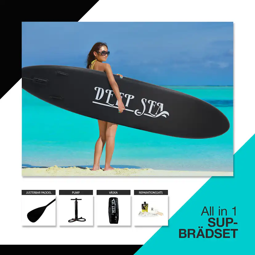 Stand-up Paddleboard Deep Sea SUP-Board Set PRO