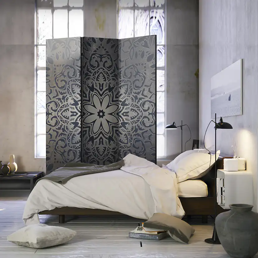 Rumsavdelare Skärmvägg Arkiio Iron Flowers 135x172 cm