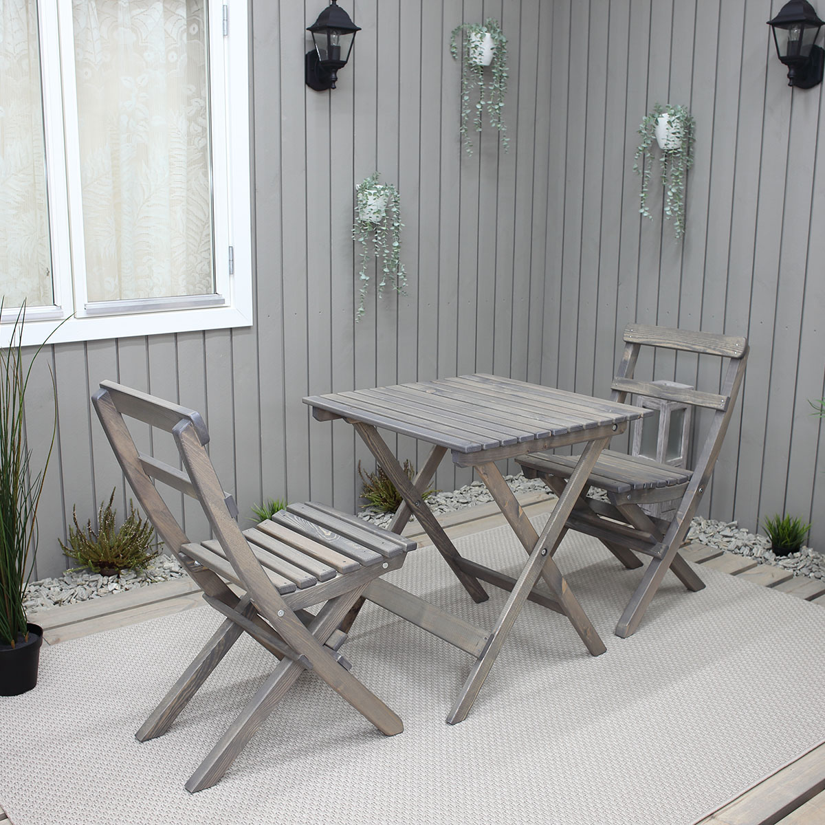 Klappstol Baltic Garden Knohult 2-pack