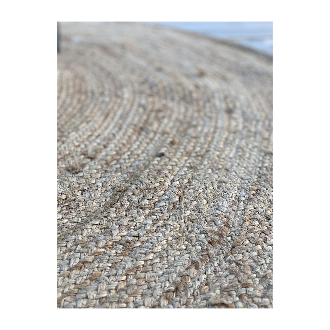 Jutematta Svanefors Juty Rund, Vattentålig Altanmatta & Uterumsmatta