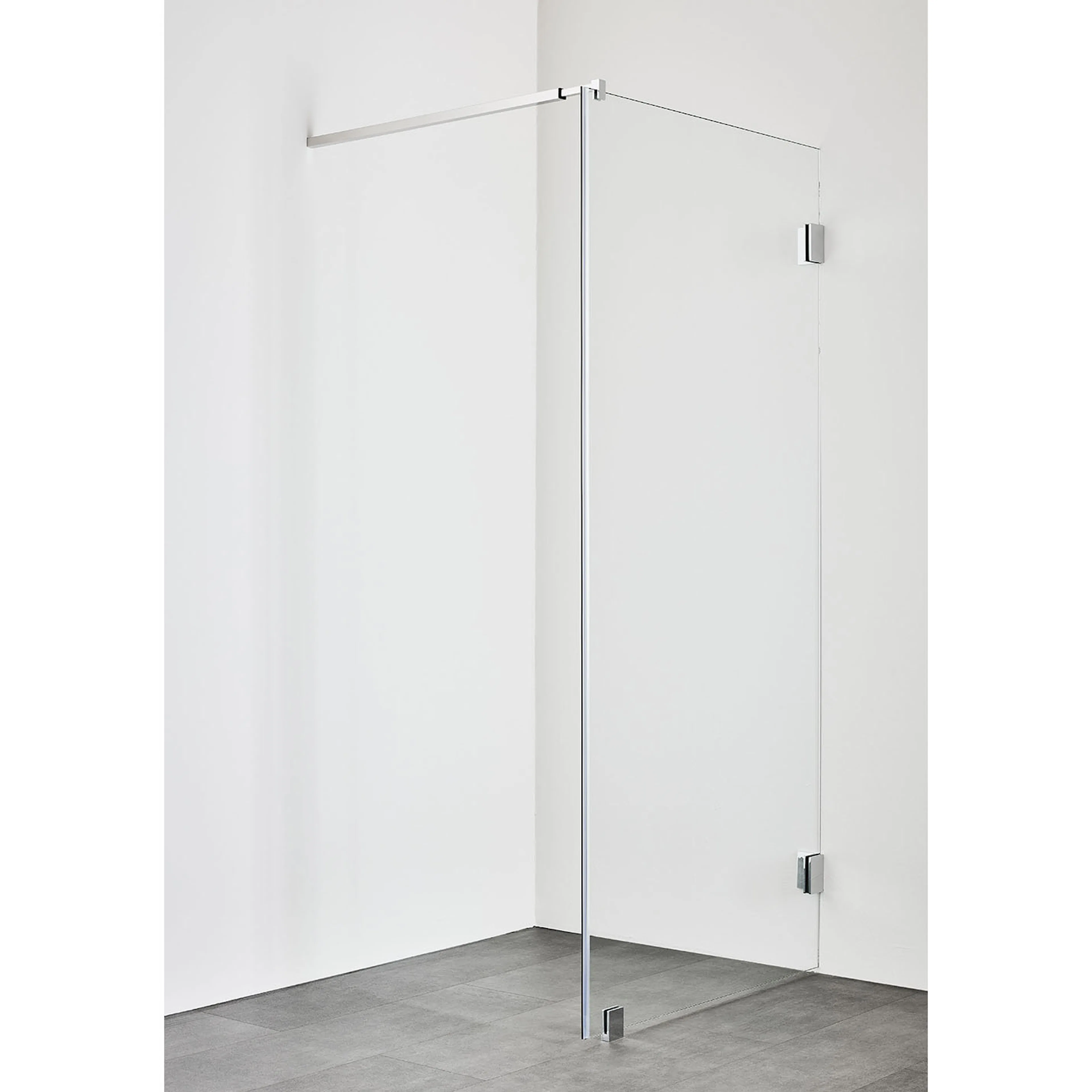 DUSCHVÄGG INFINITY 90 KROM Krom, Bredd: 884 mm