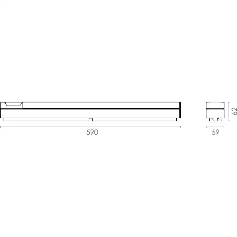 Badrumsarmatur SG ARMATUREN Prelude Square Vit 3K M/Utt