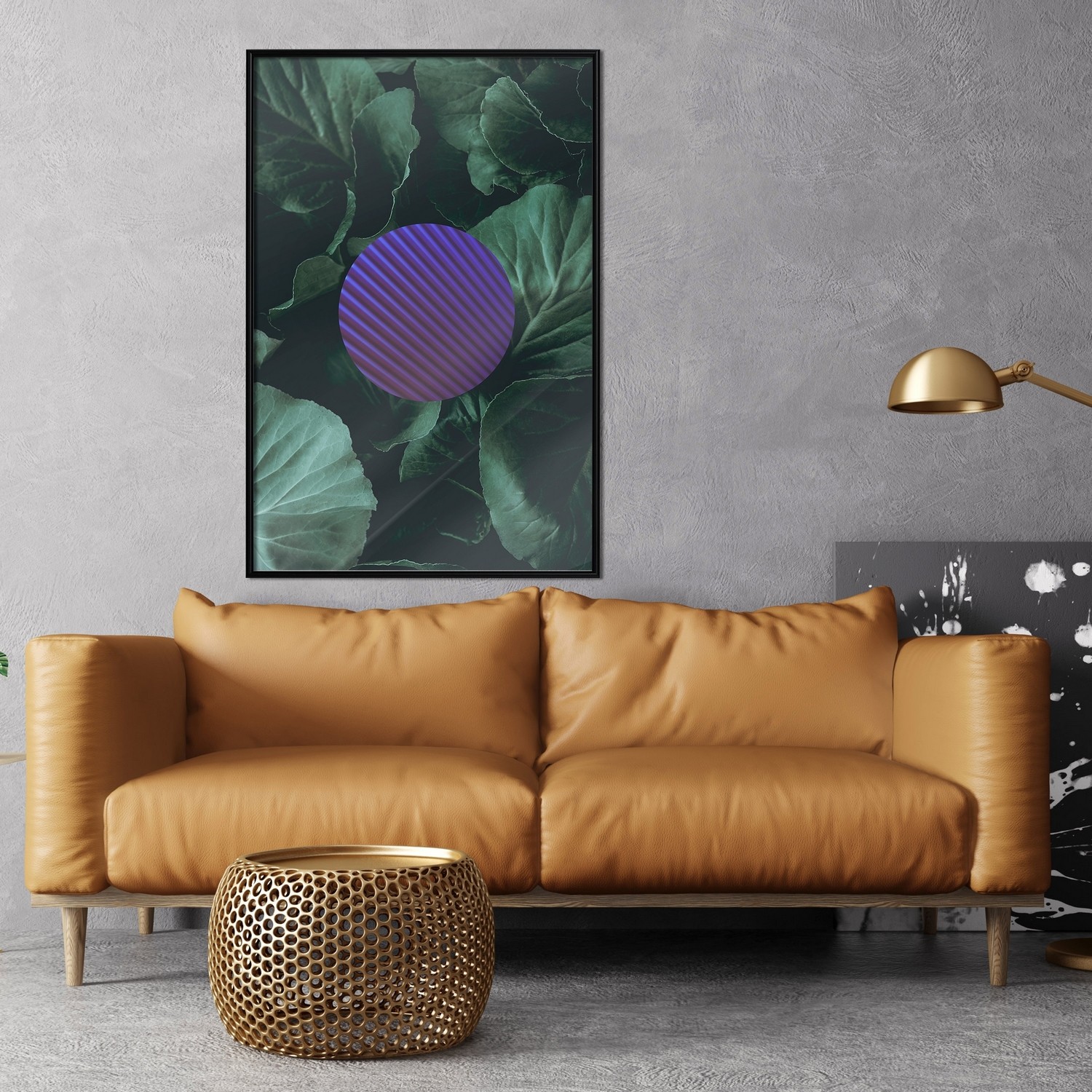Poster Artgeist Affisch Botanical Abstraction