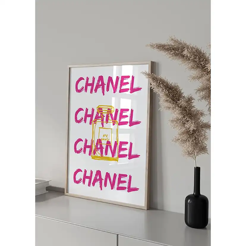 Poster Gallerix Chanel In Pink