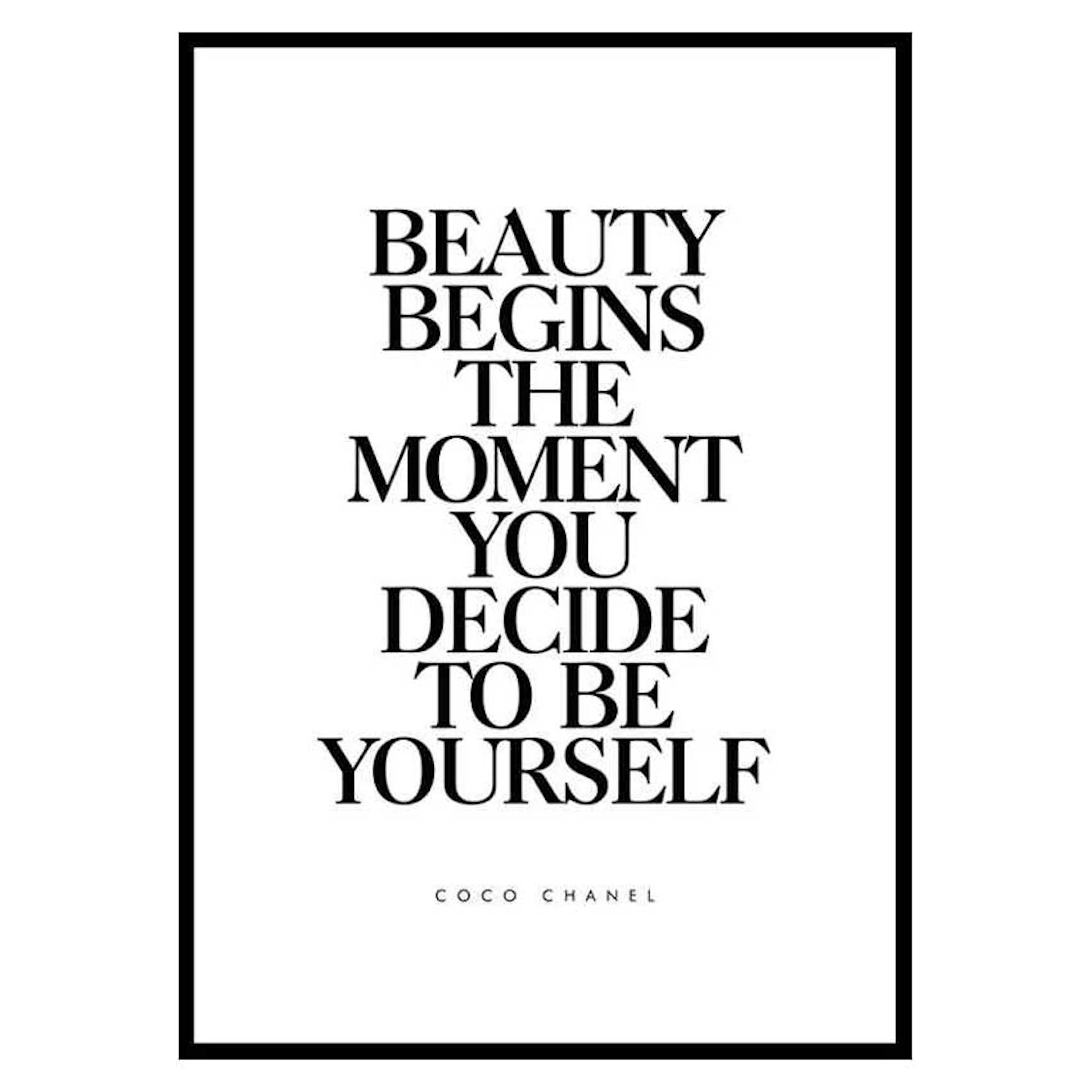 Poster Gallerix Chanel Beauty