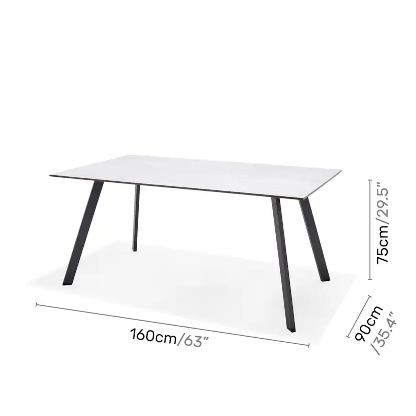 Utebord LifestyleGarden Opal 150 cm