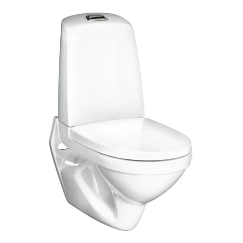 Nautic 1522 Hygienic Flush Mjukstängande Hårdsits Vit Mjukstängande Hårdsits Vit