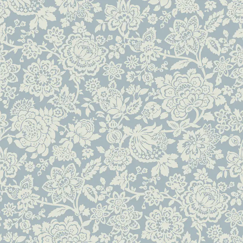 Tapet Laura Ashley Trailing Laurissa Pale Seaspray Blå 121073