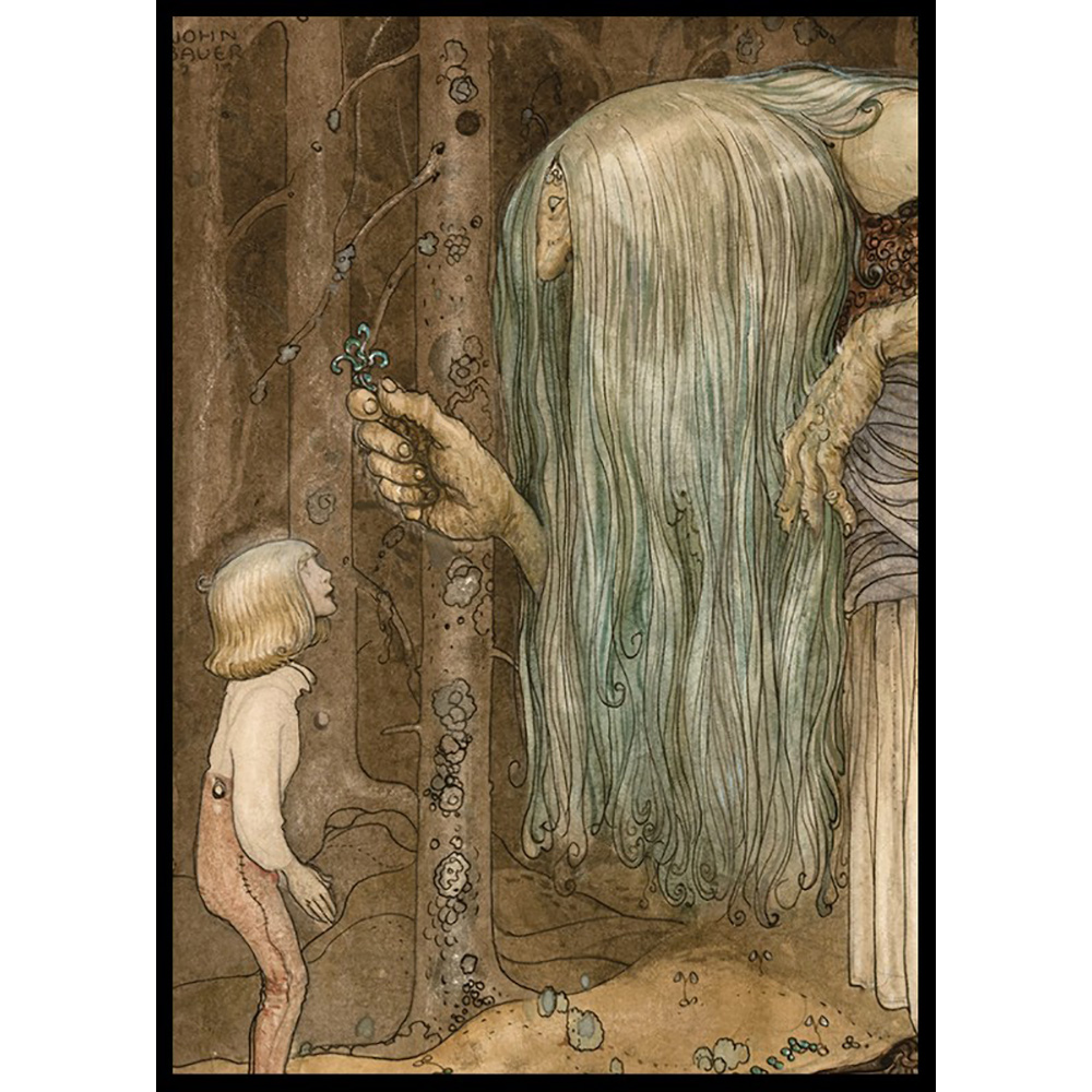 Poster Gallerix Trollörten By John Bauer