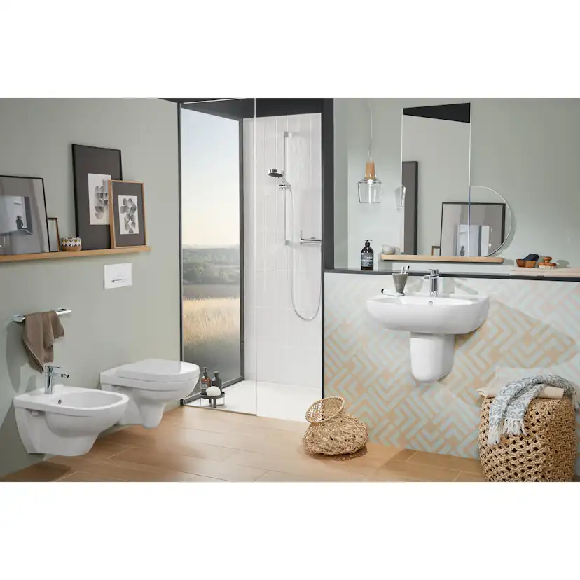 Vägghängd Toalettstol Villeroy & Boch O.novo Kantig