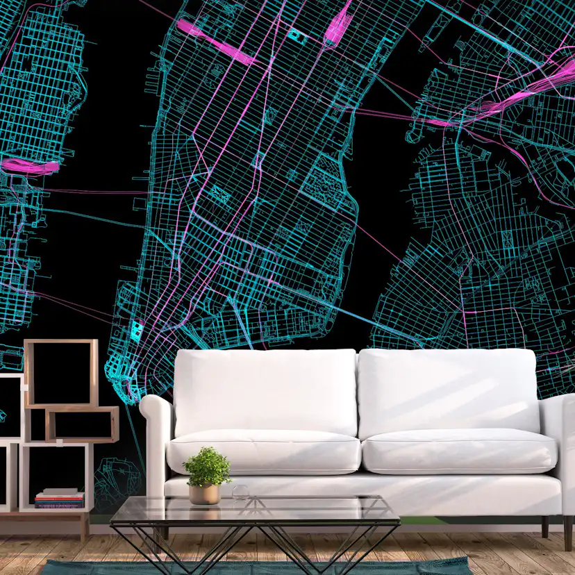Fototapet Arkiio Blue Manhattan