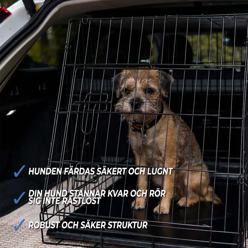 Hundbur Trekker Halvkombi L