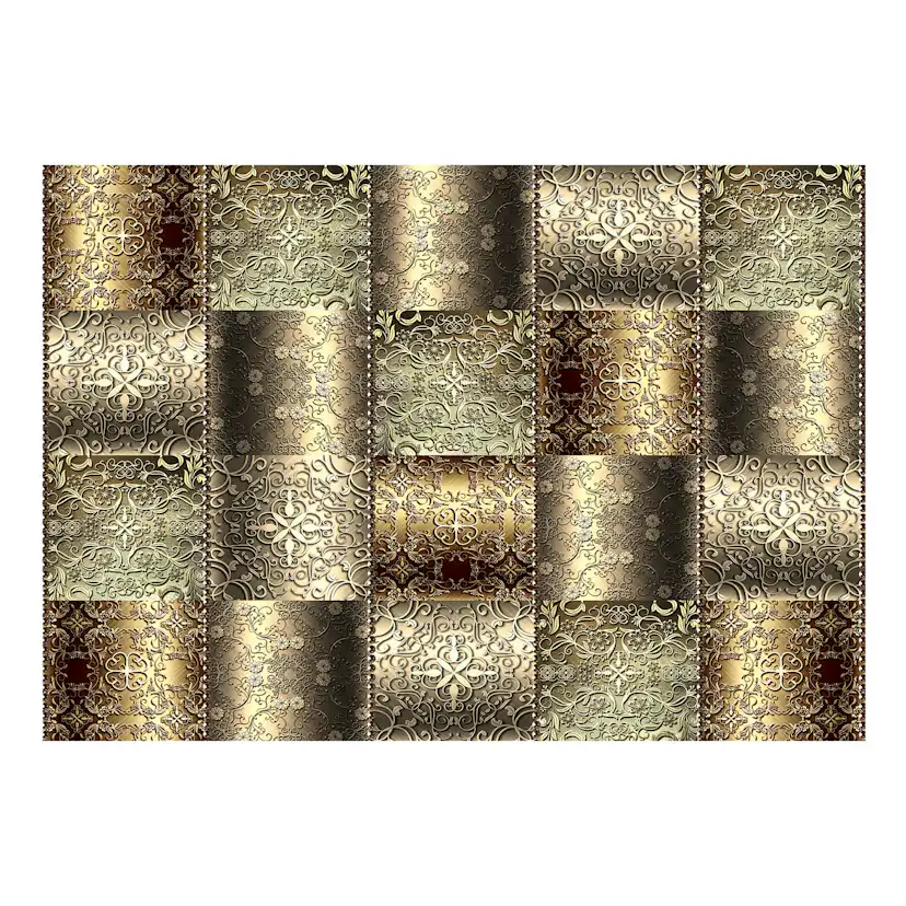 Fototapet Arkiio Självhäftande Metal Plates