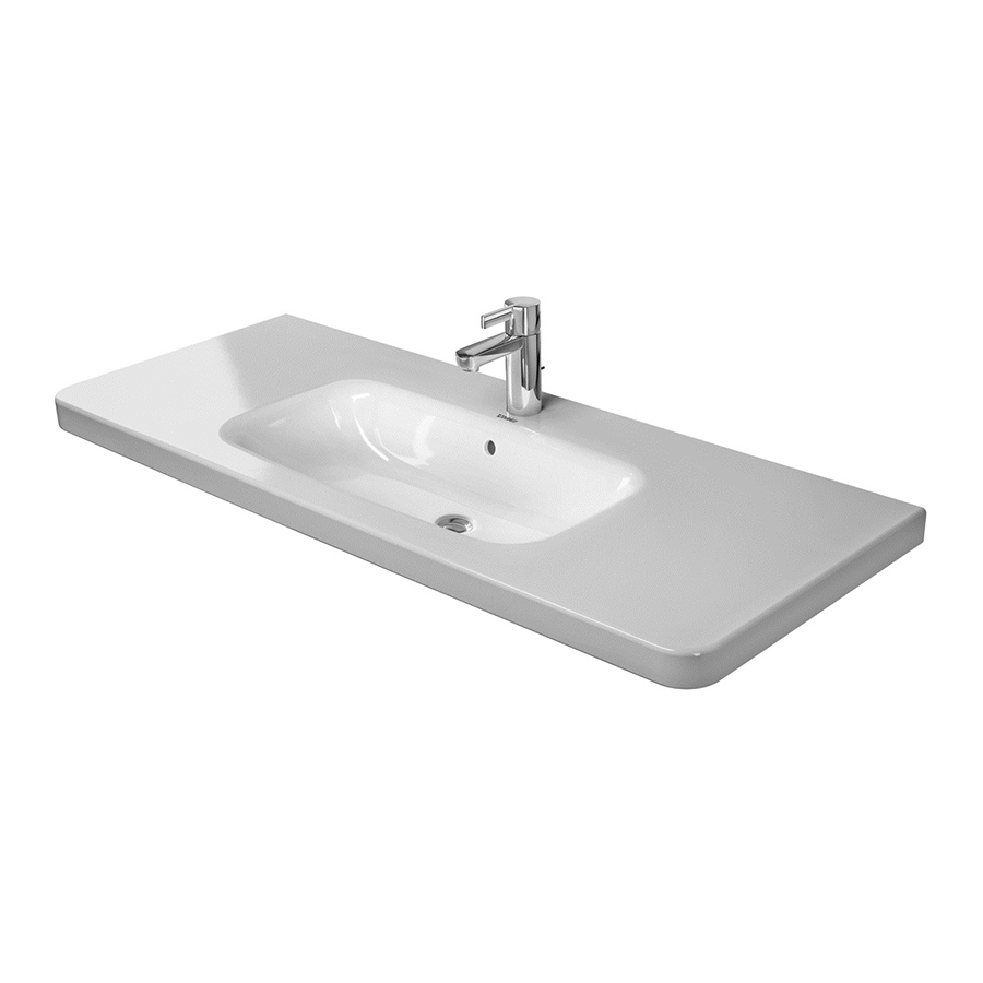 Tvättställ Duravit DuraStyle 2320 Bredd: 1200 Mm Bredd: 1200 Mm