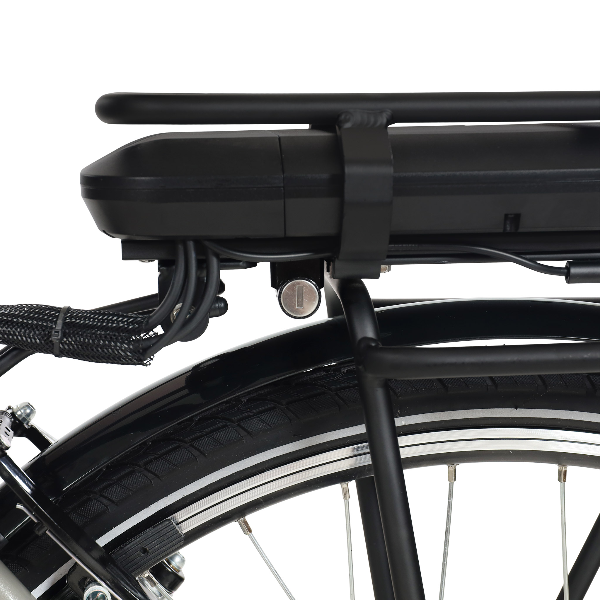 Elcykel Lyfco Herr 28" - Elian 10,4 Ah Silver