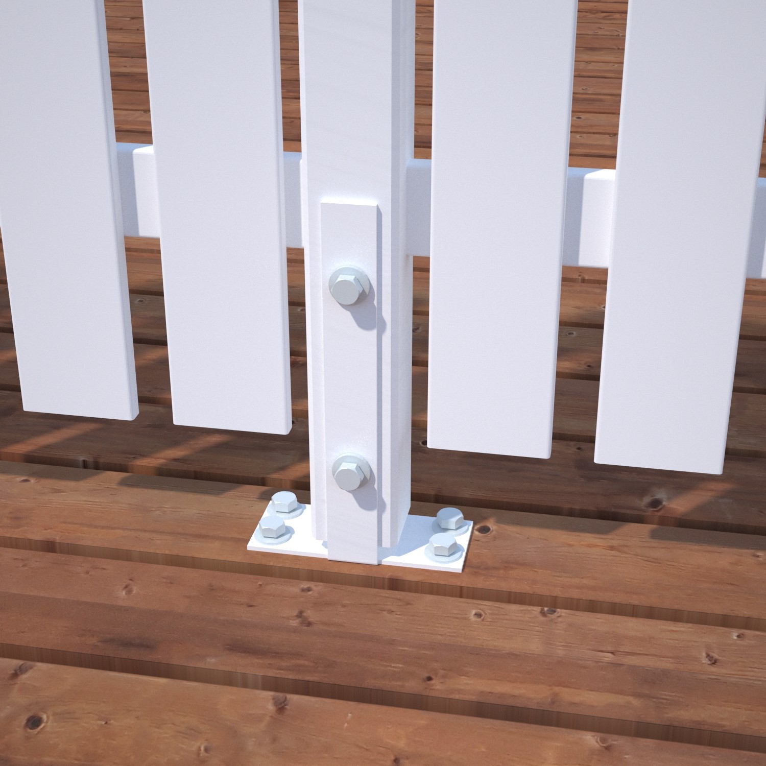 Staket Palmako Kamilla 10 180x100 cm