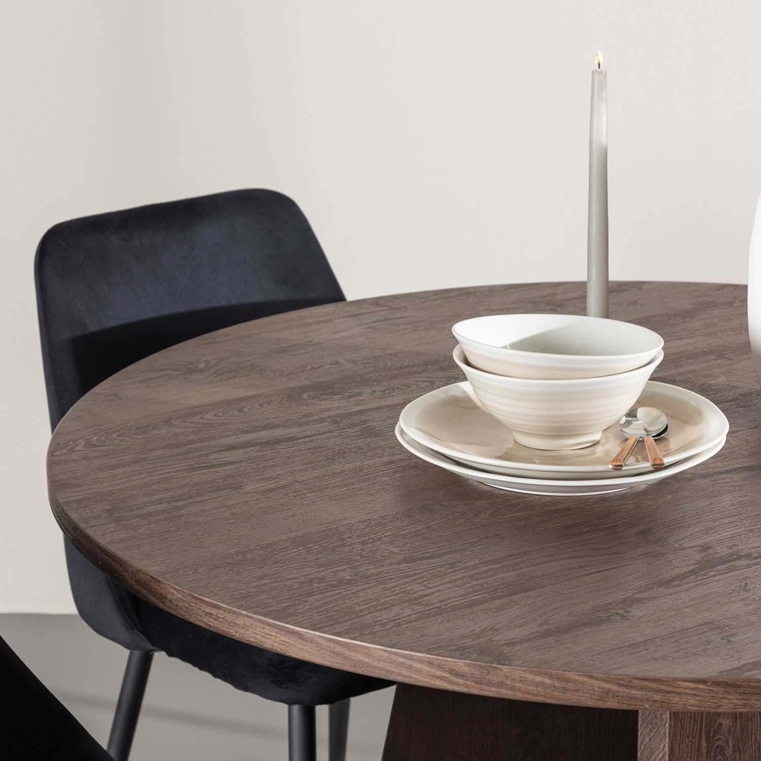 Matgrupp Venture Home Bootcut Ø110 med 4 st Night Stolar