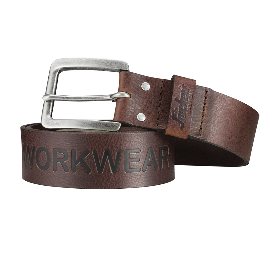 Bälte Läder 9034, 1300 Längd: 130 cm, Brun