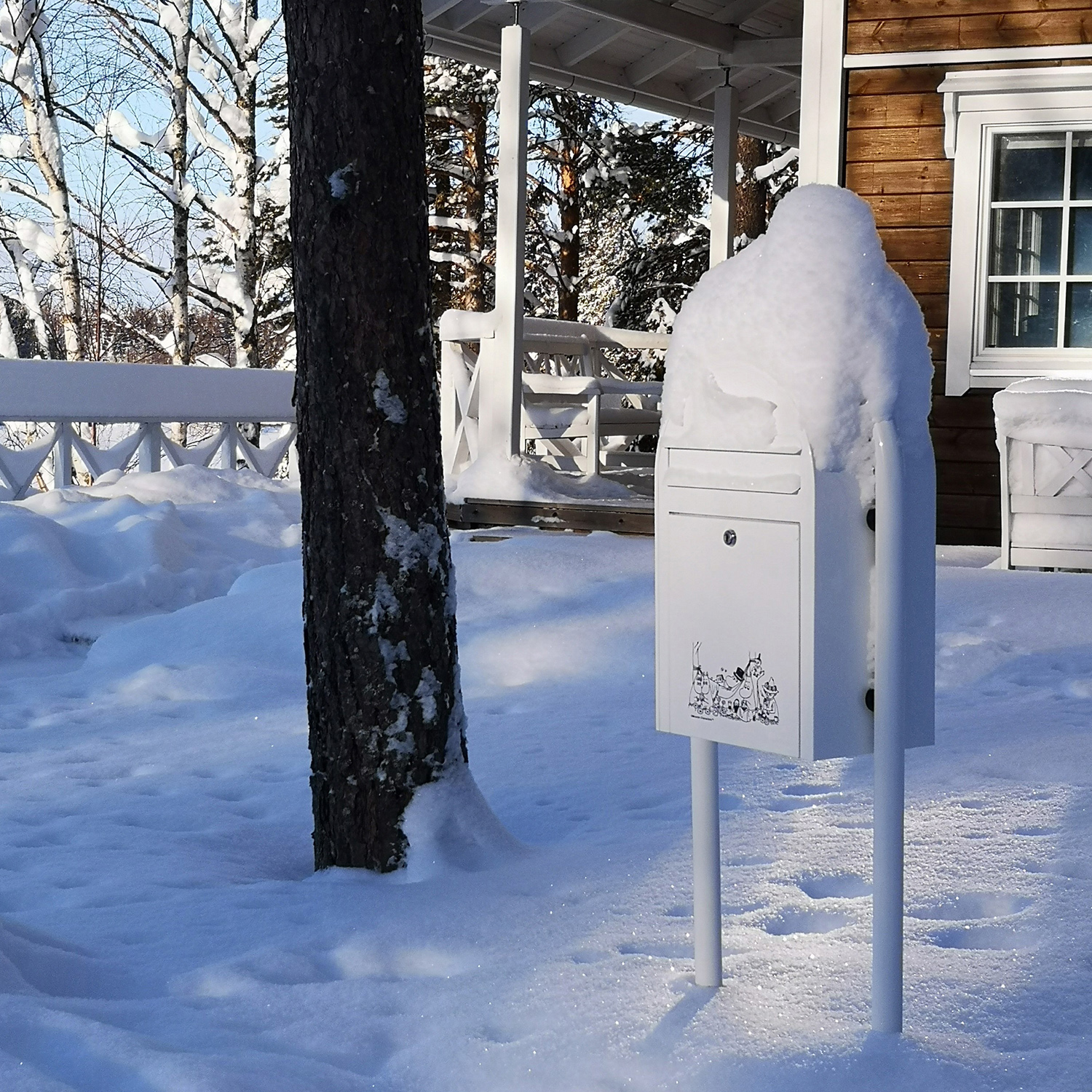 Brevlåda BOBI Classic Mumin Family