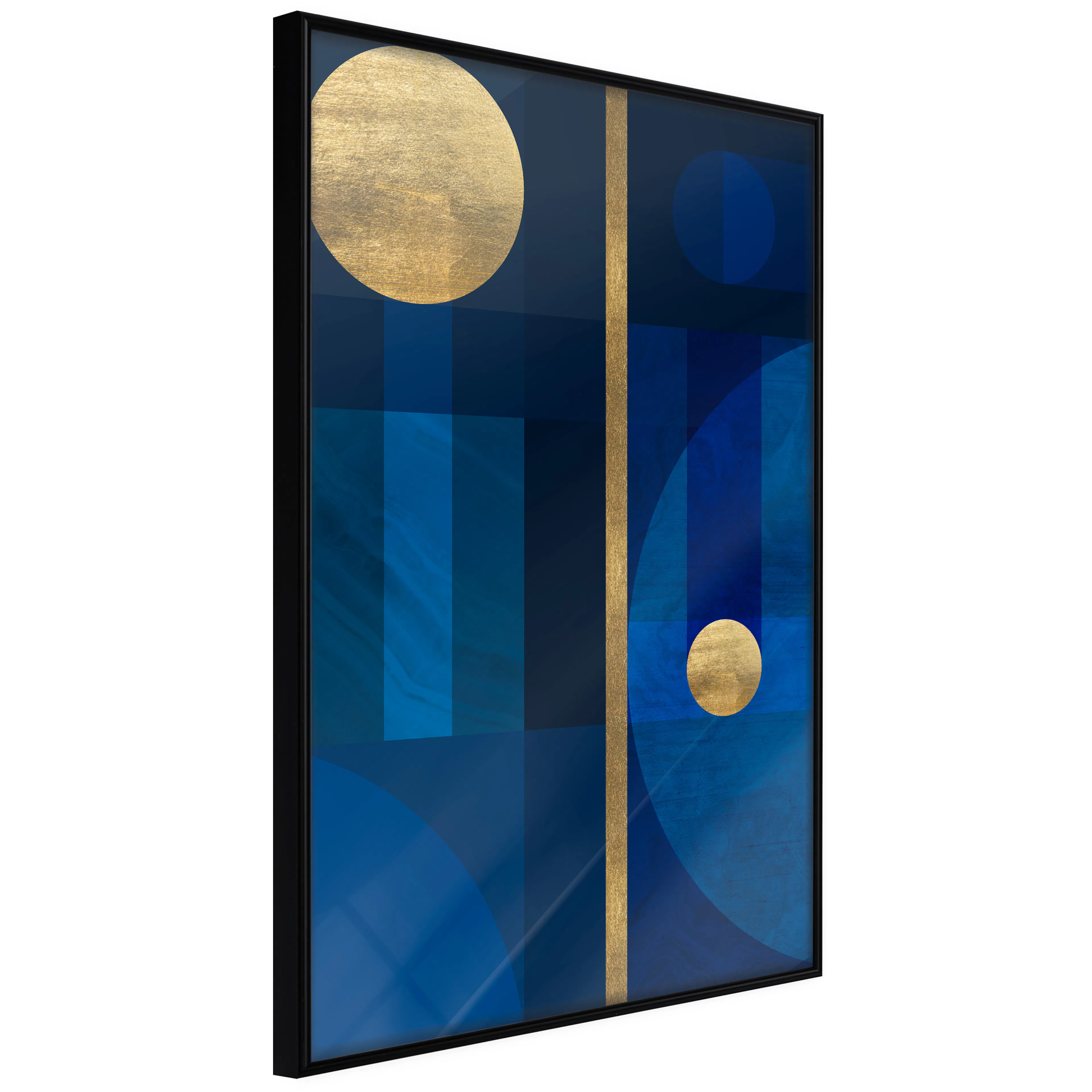 Affisch - Indigo [Poster] 40x60 Svart ram, 40x60 cm