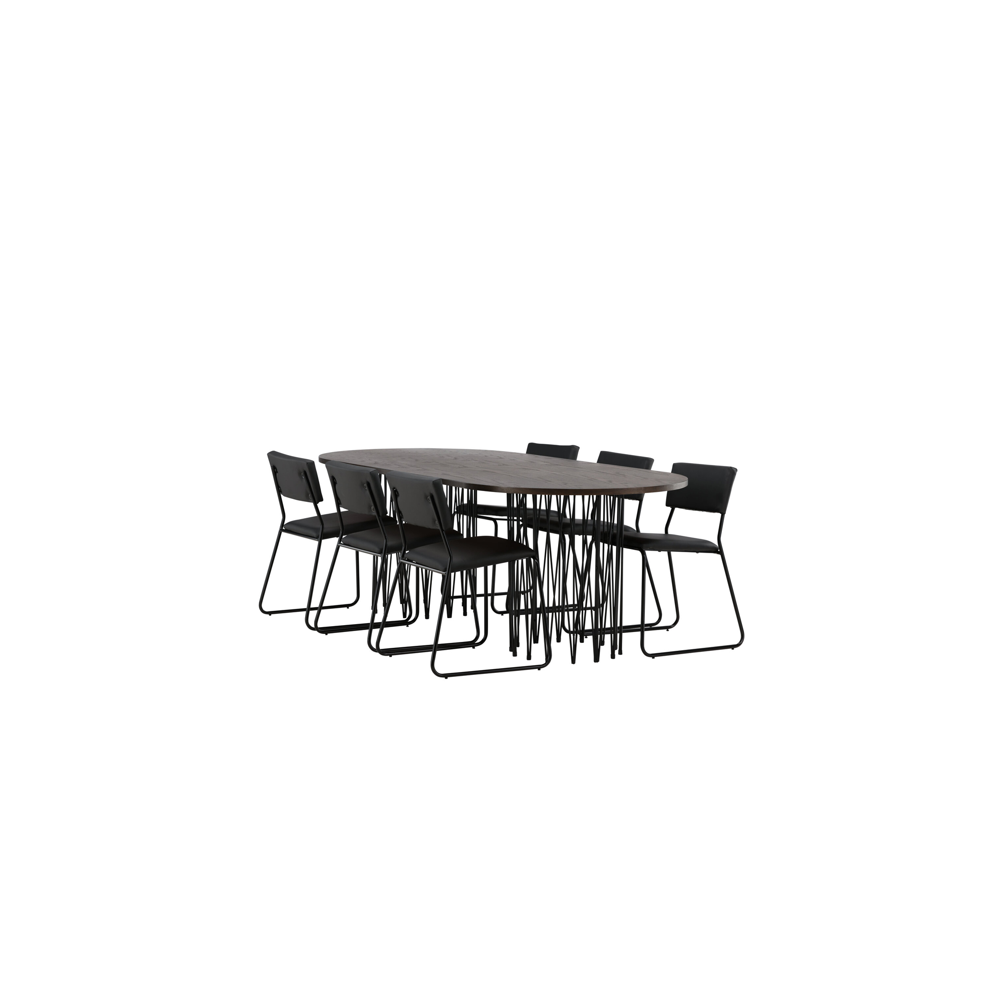 Matgrupp furniture/fashion Stone med 6 Kenth Stolar