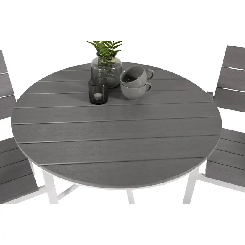 Cafégrupp Venture Home Parma Caféset Rund Ø90 cm med 2 Levels Stolar