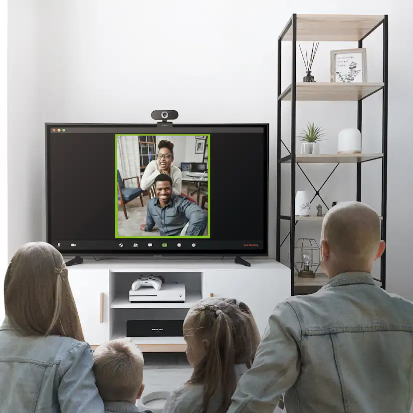 Webbkamera LogiLink HD 1080p Med Inbyggd Mikrofon