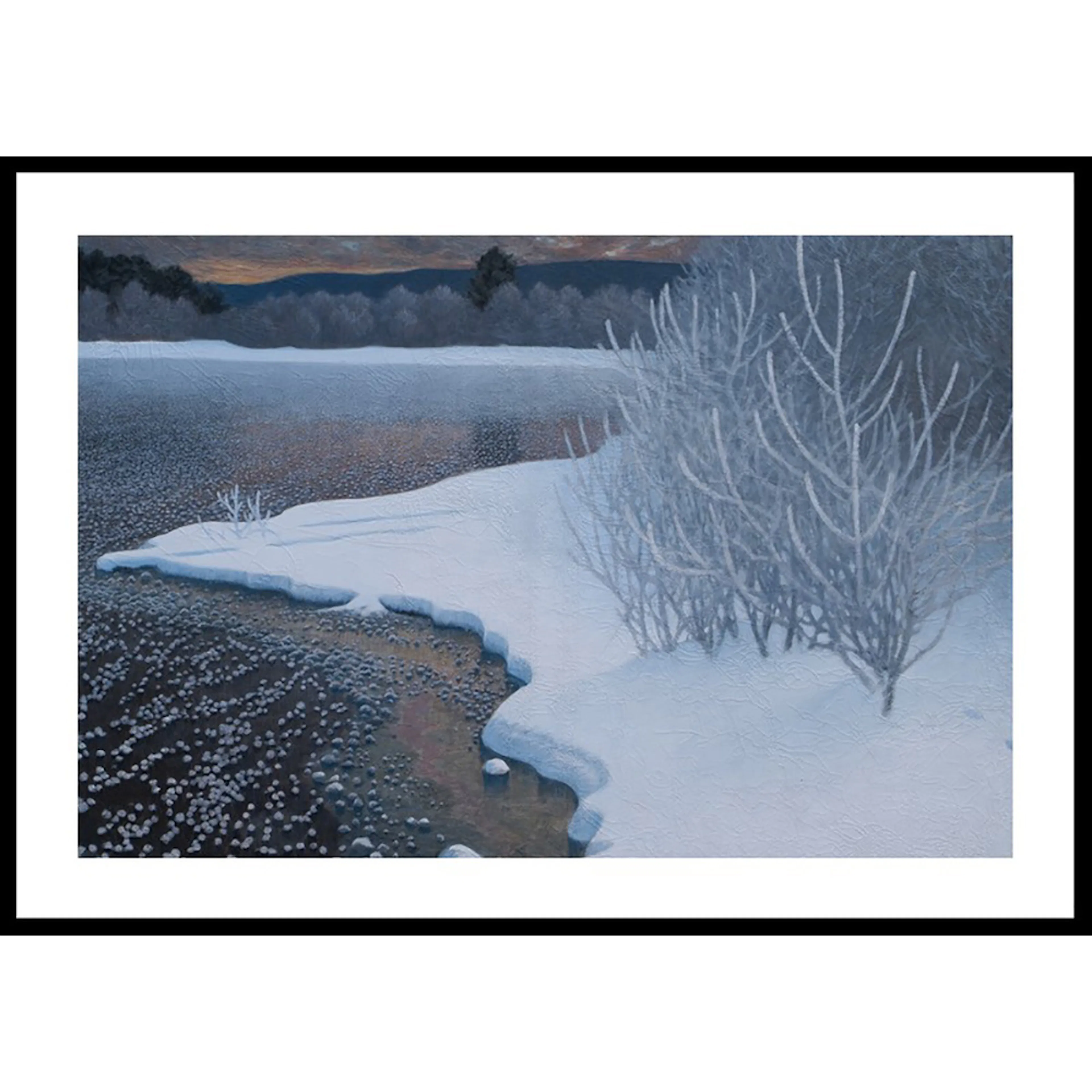 Poster Gallerix Frost on Ice By Gustaf Fjaestad
